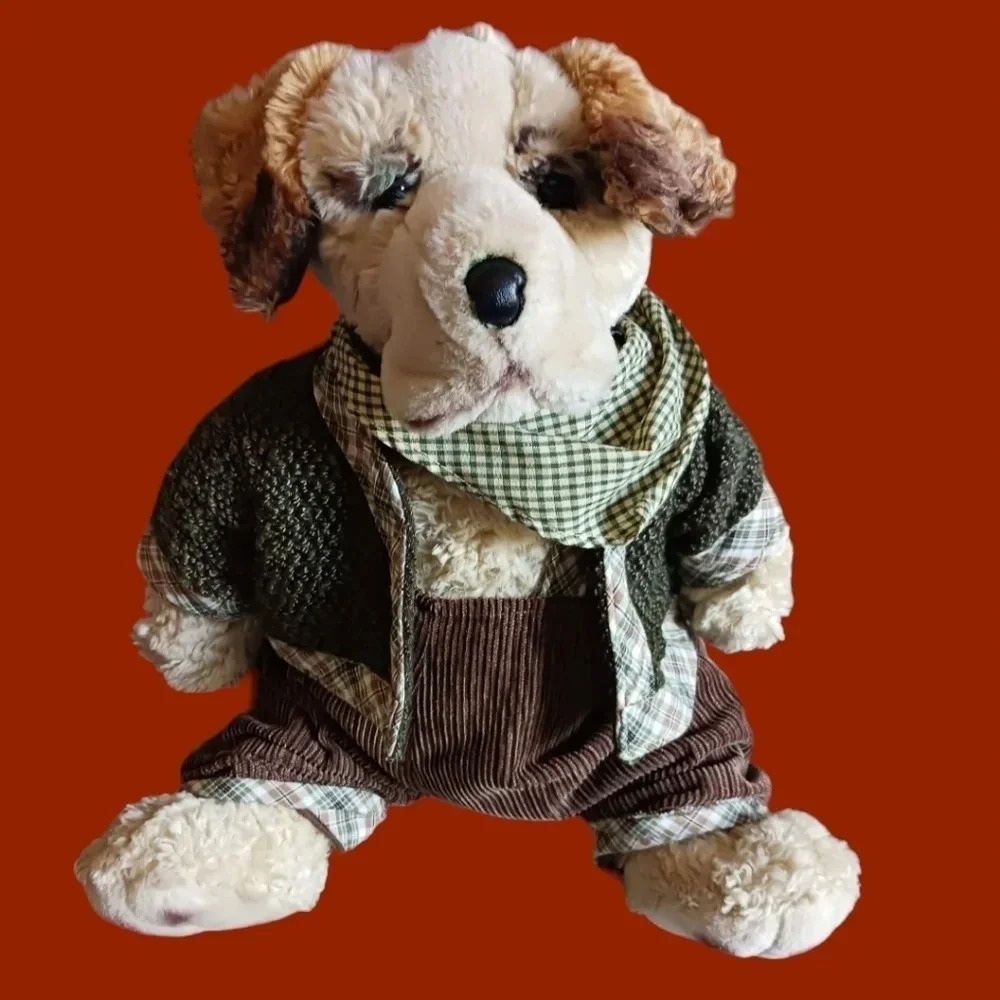 Hugfun bulldog plush stuffed animal "15"